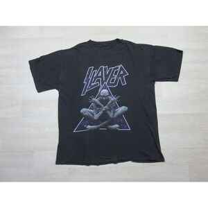 Vintage Slayer Divine Intervention Tour (XL) T Shirt 90s European Intourvention
